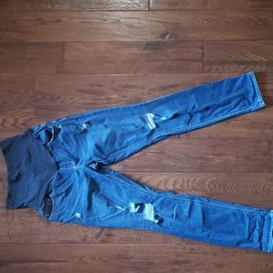 8 long maternity jeans